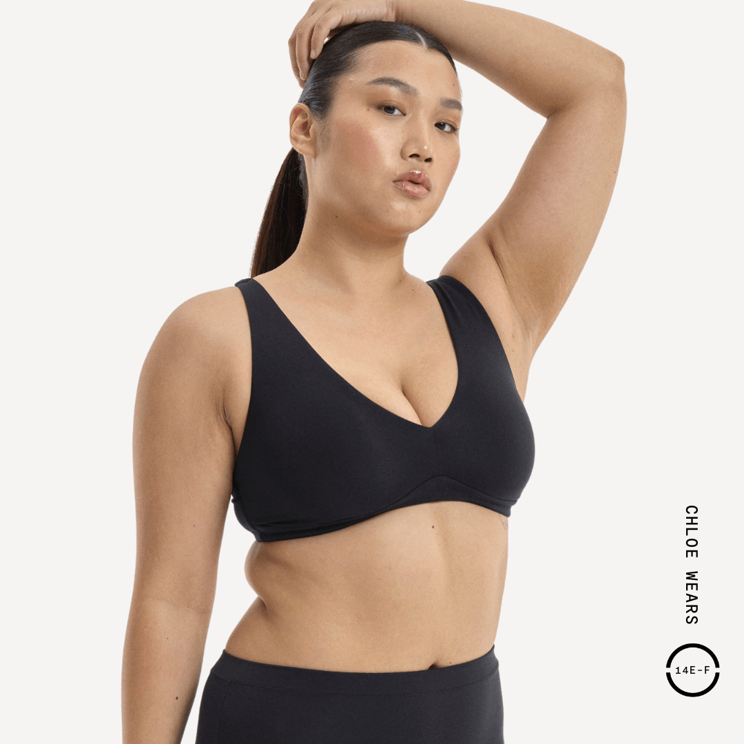 Plunge Wirefree Bralette - Better Than Cotton 9 Plunge Wirefree Bralette - Better Than Cotton