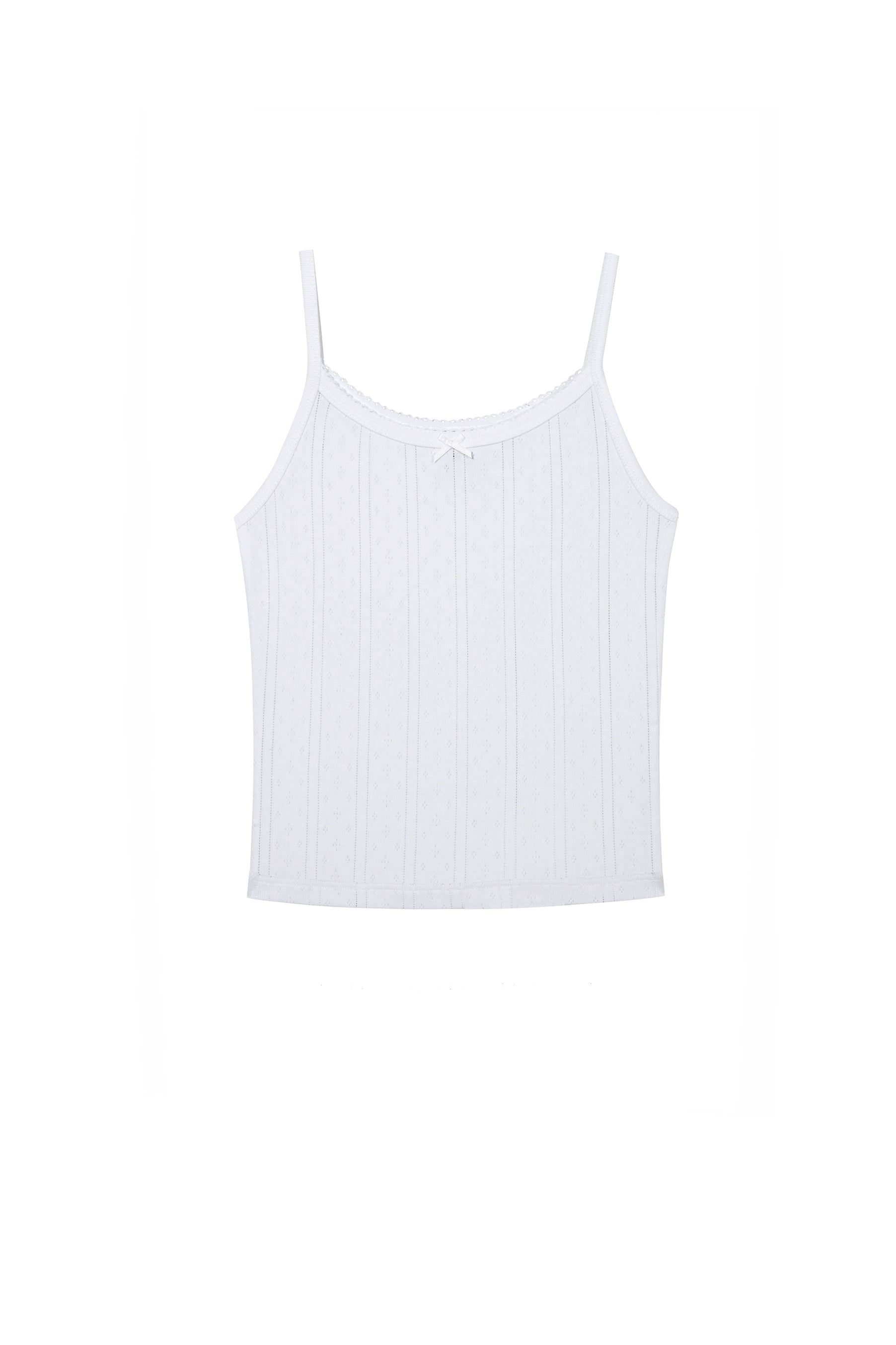 The Picot Tank Regular White 3 The Picot Tank Regular White