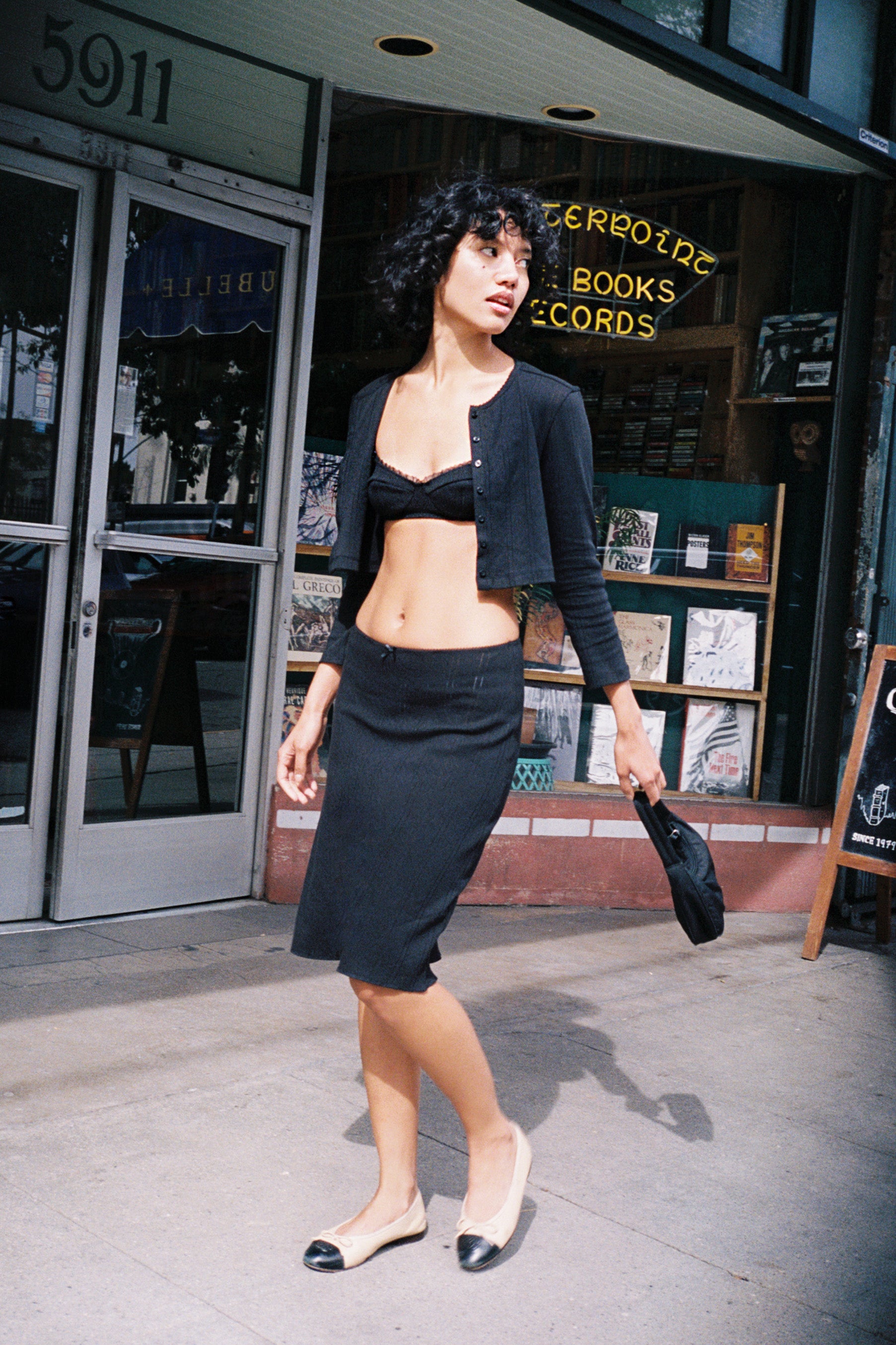 The Slip Skirt Black