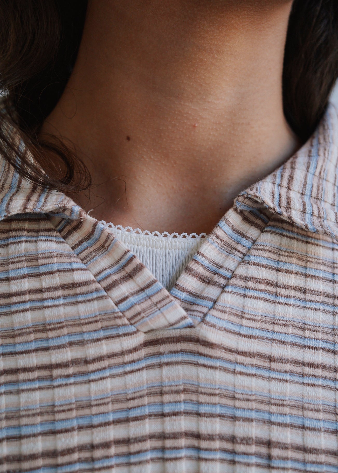 Lucky Stripe Polo
