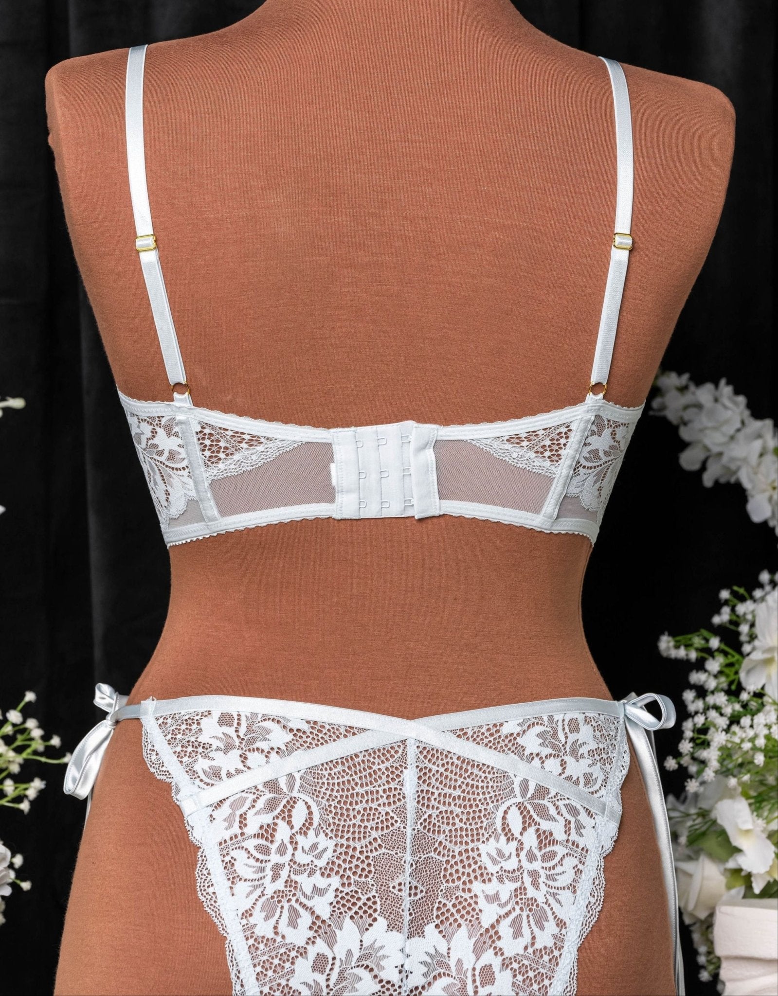 Lacy Underwire Corset - Something Blue 10 Lacy Underwire Corset - Something Blue