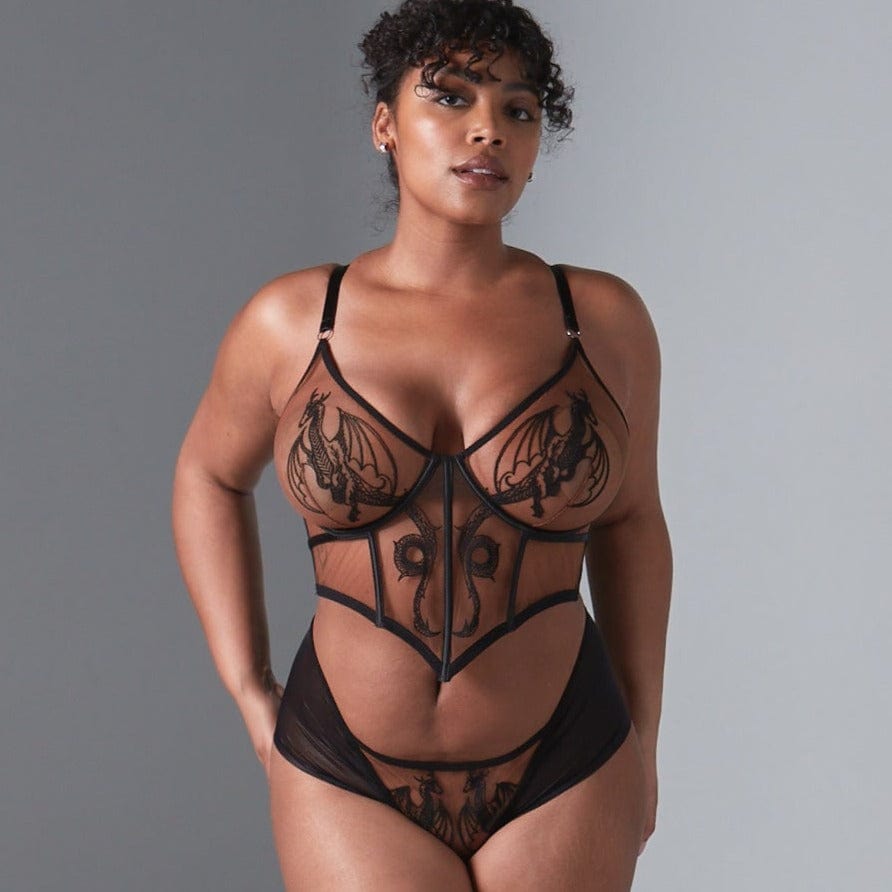 Dracona Bodice - Available in Multiple Nudes 4 Dracona Bodice - Available in Multiple Nudes