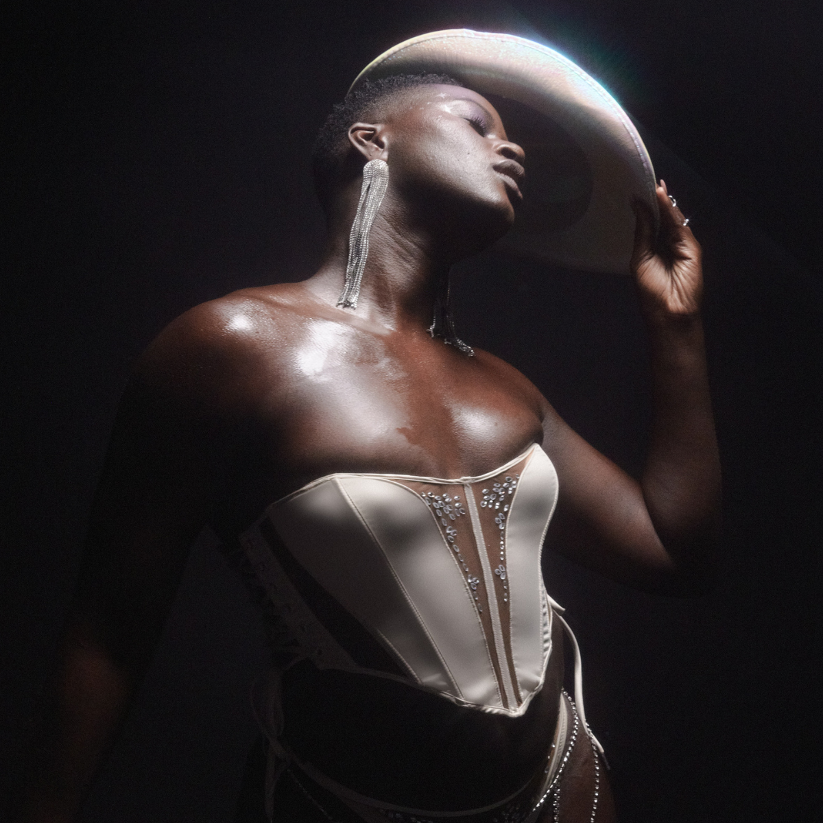 Dripping in Jewels Corset - Champagne/Butterscotch 8 Dripping in Jewels Corset - Champagne/Butterscotch