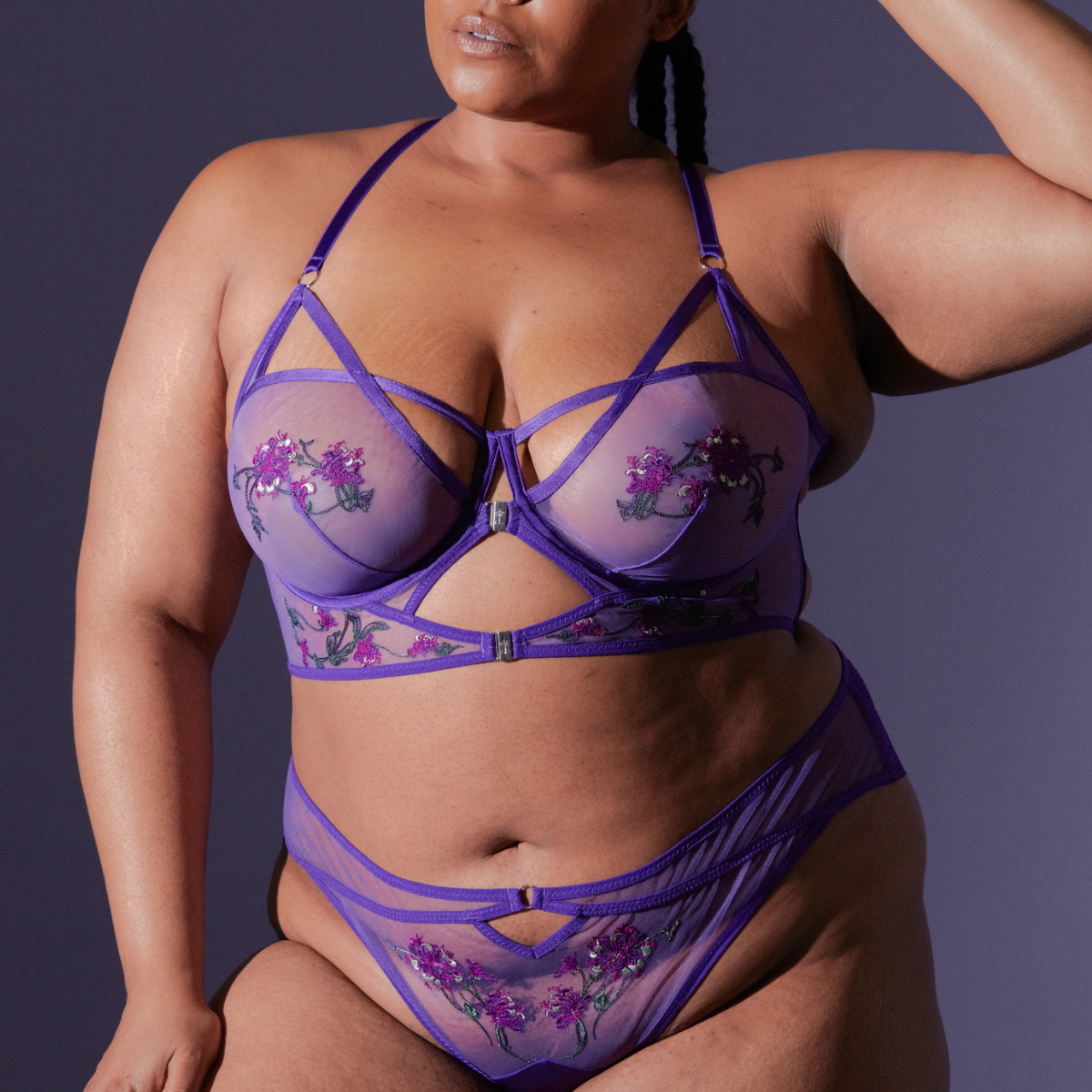 Dryad Bra - Ultraviolet - FINAL SALE