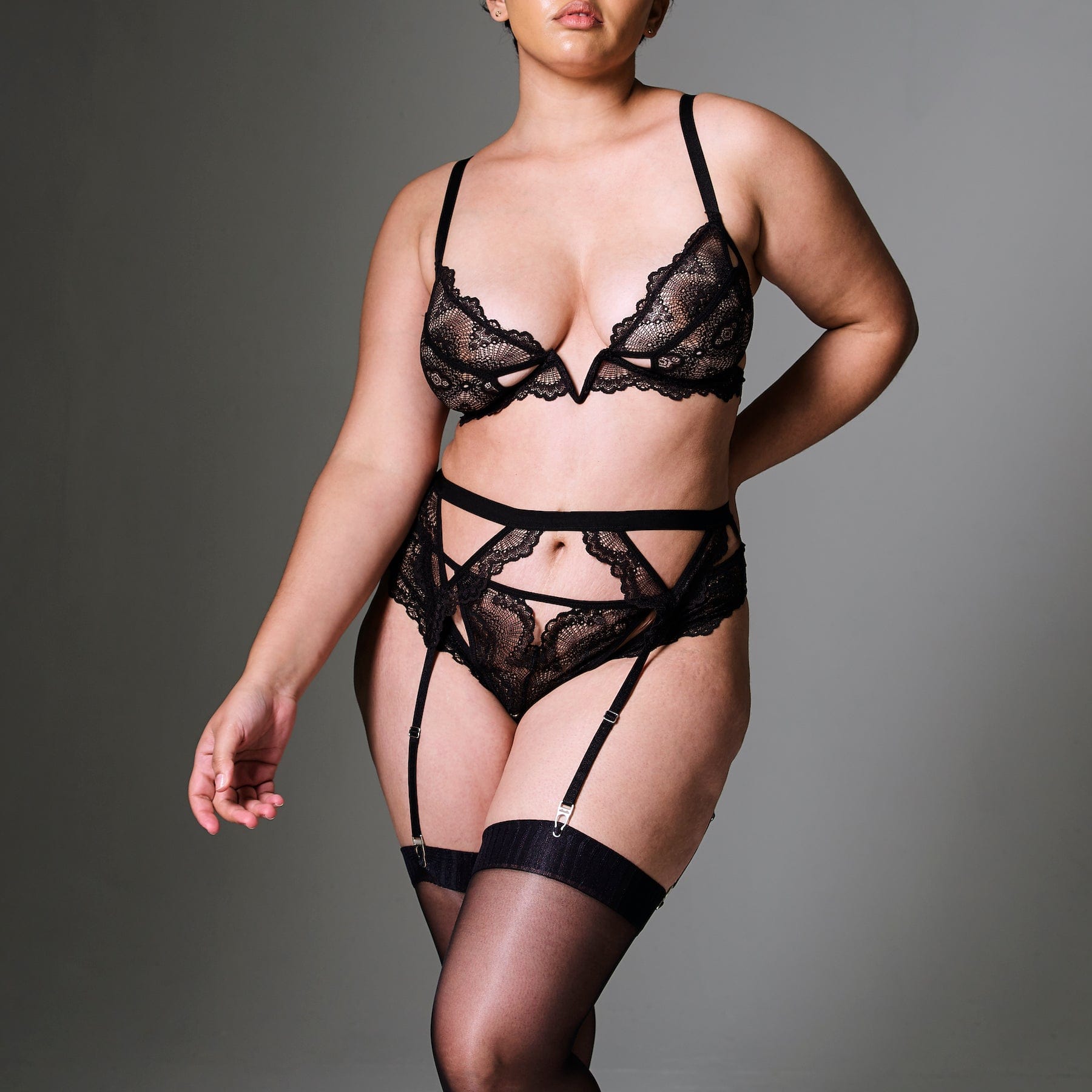 Kane Garter With Removable Choker 5 Kane Garter With Removable Choker