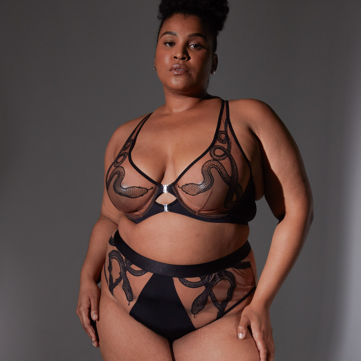 Medusa High-Waisted Bikini - Available in Multiple Nudes 4 Medusa High-Waisted Bikini - Available in Multiple Nudes
