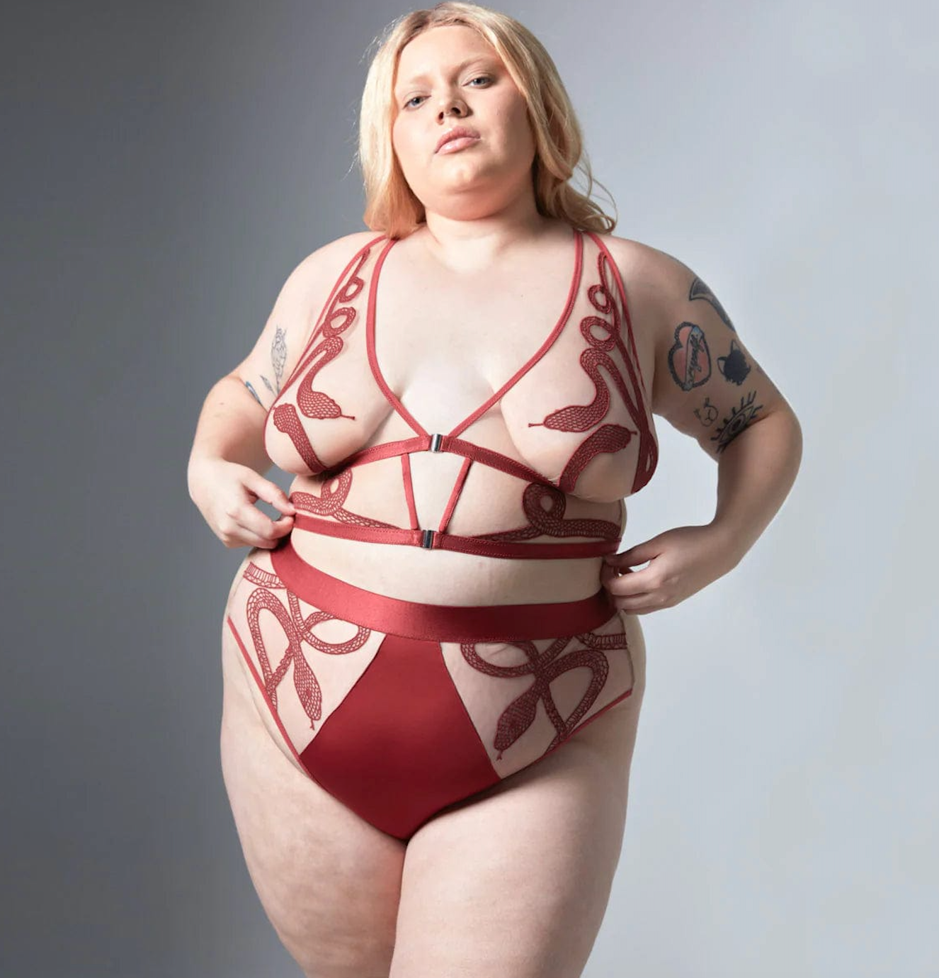 Medusa Set - Oxblood/Butterscotch