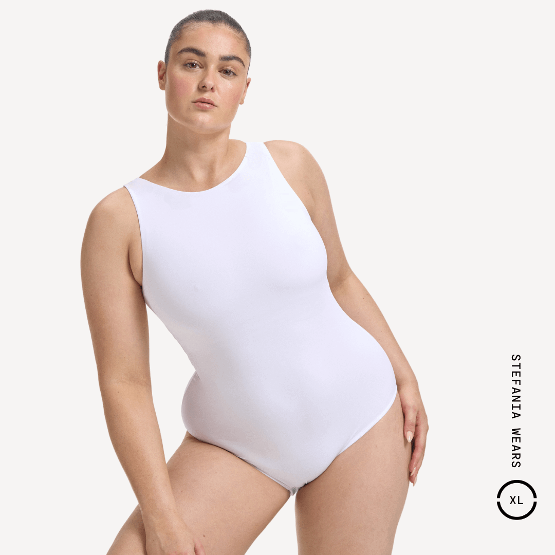 Bio High Neck Bodysuit Brief - Archive