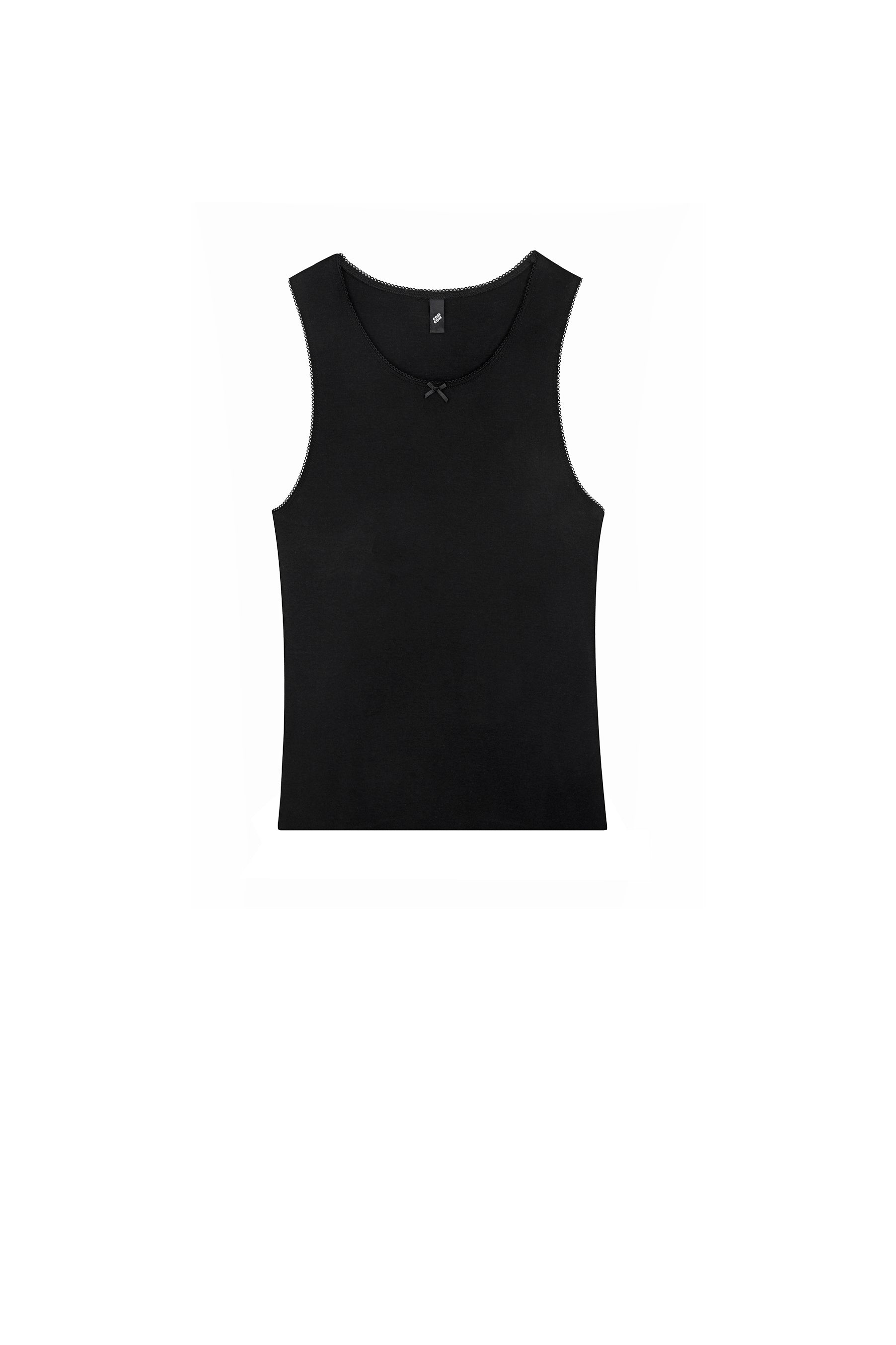 The Vest: Cotton Jersey Black 3 The Vest: Cotton Jersey Black