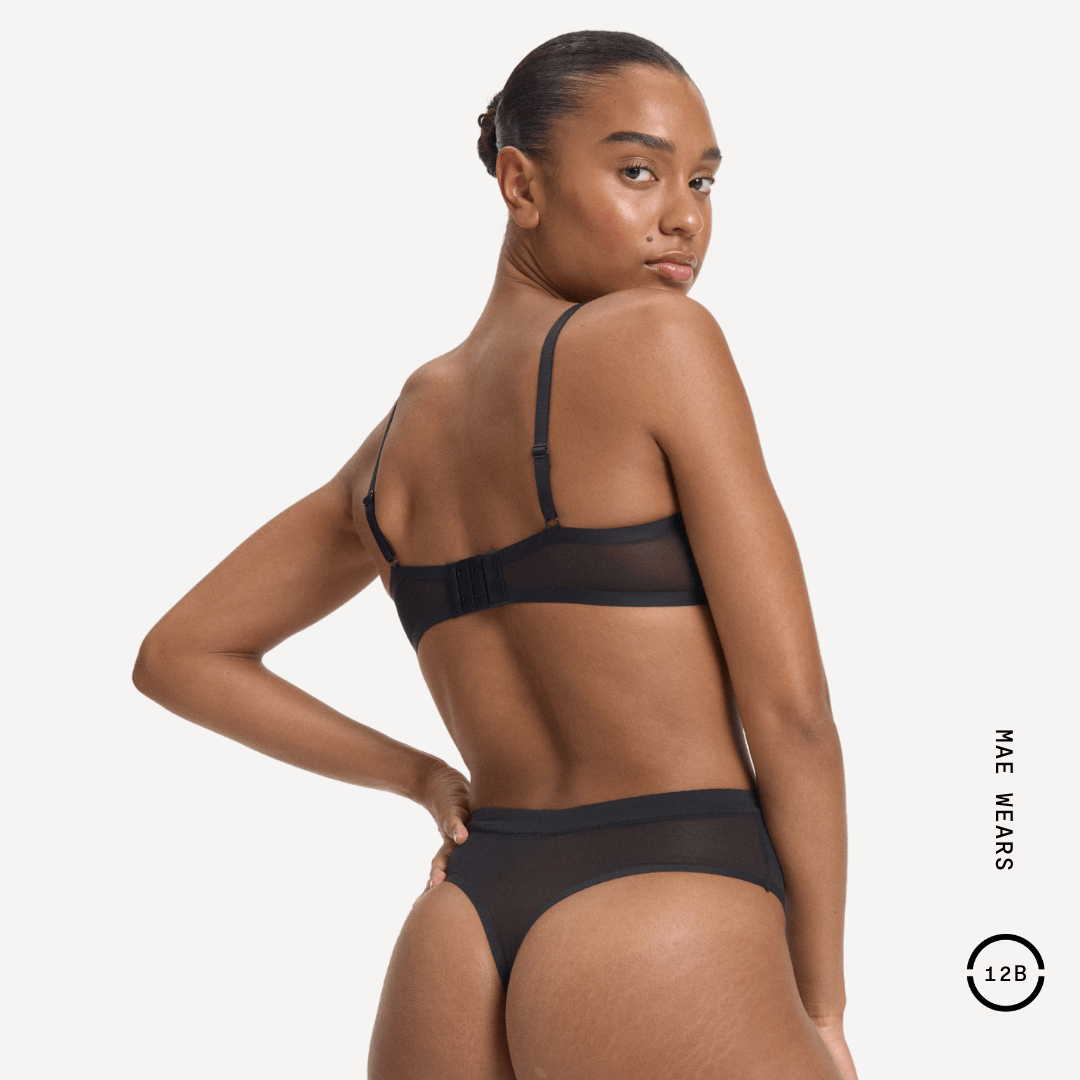 Mesh Balconette Bra 13 Mesh Balconette Bra