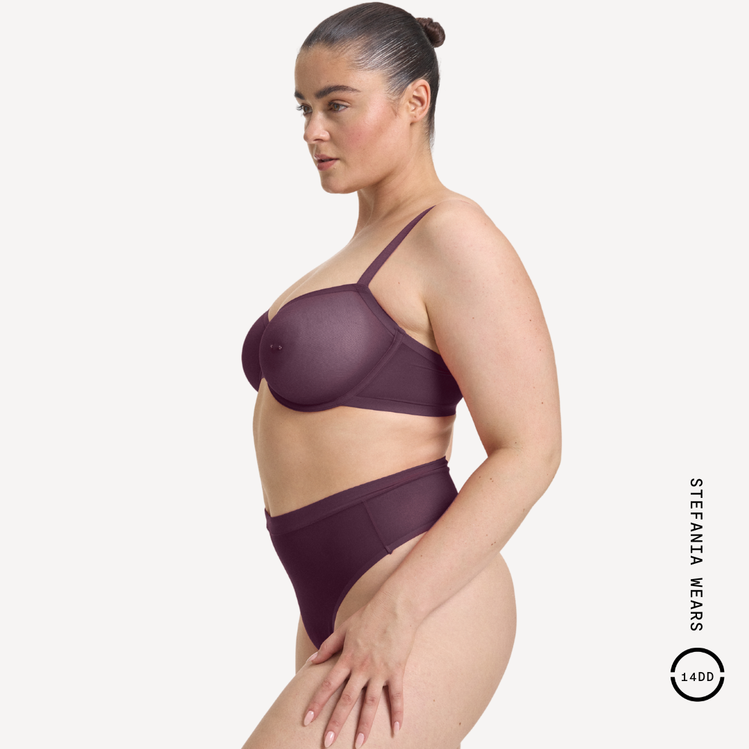 Mesh Balconette Bra 16 Mesh Balconette Bra