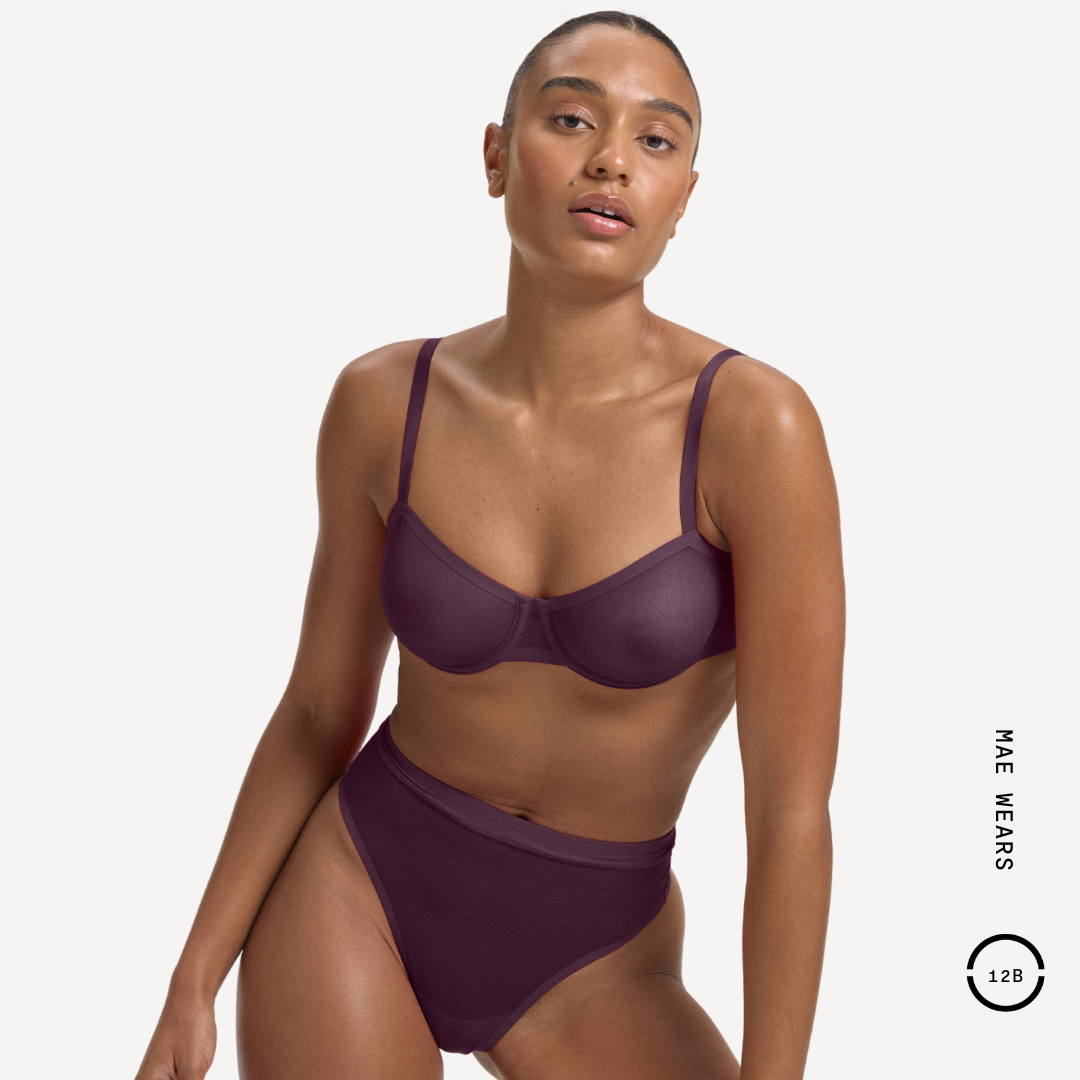 Mesh Balconette Bra 17 Mesh Balconette Bra