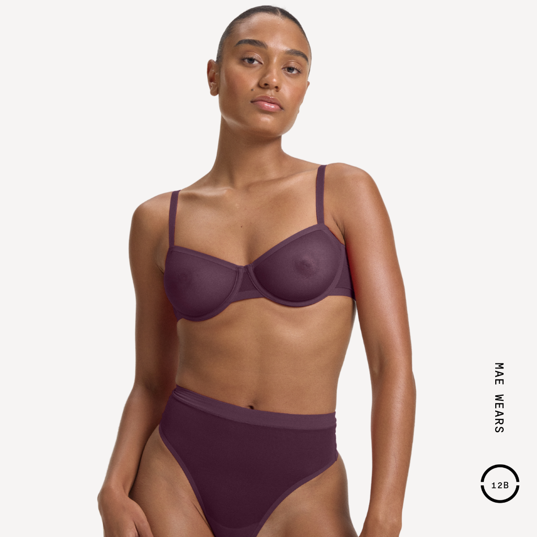 Mesh Balconette Bra 18 Mesh Balconette Bra