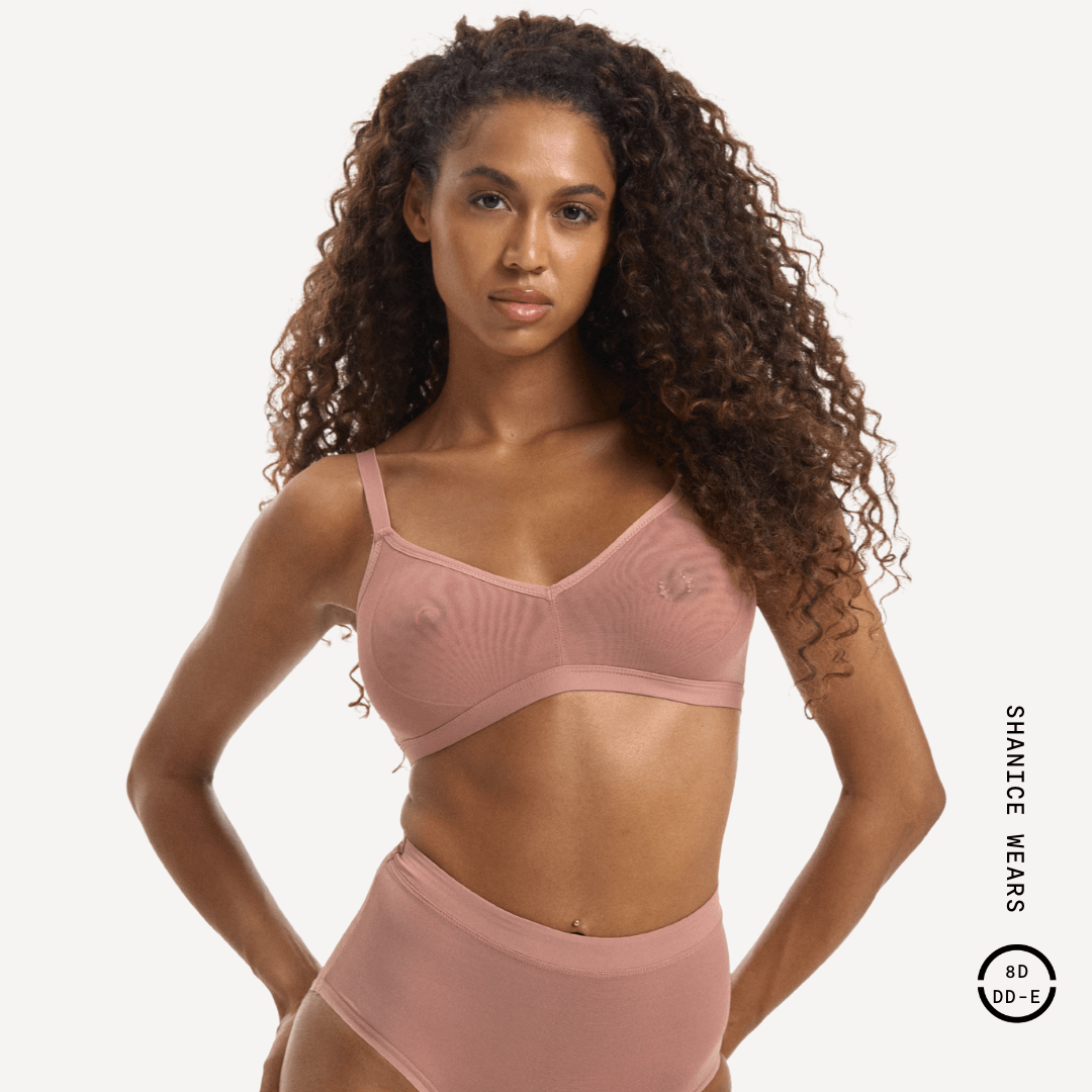Mesh Comfort Wirefree Bralette