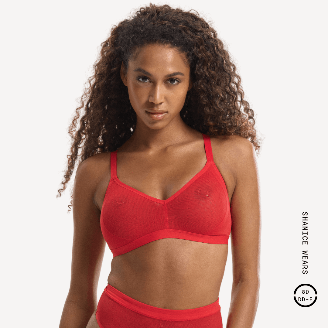 Mesh Comfort Wirefree Bralette