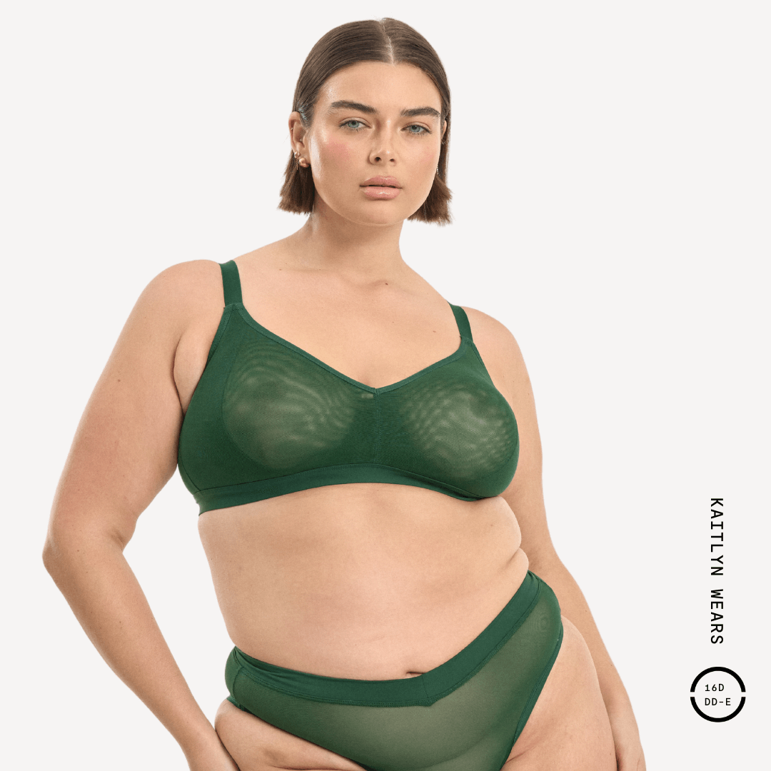 Mesh Comfort Wirefree Bralette 3 Mesh Comfort Wirefree Bralette