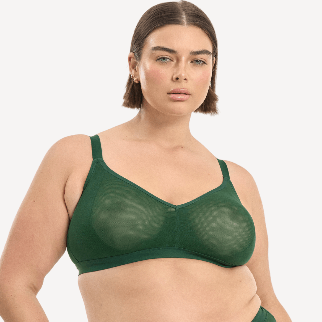 Mesh Comfort Wirefree Bralette 8 Mesh Comfort Wirefree Bralette