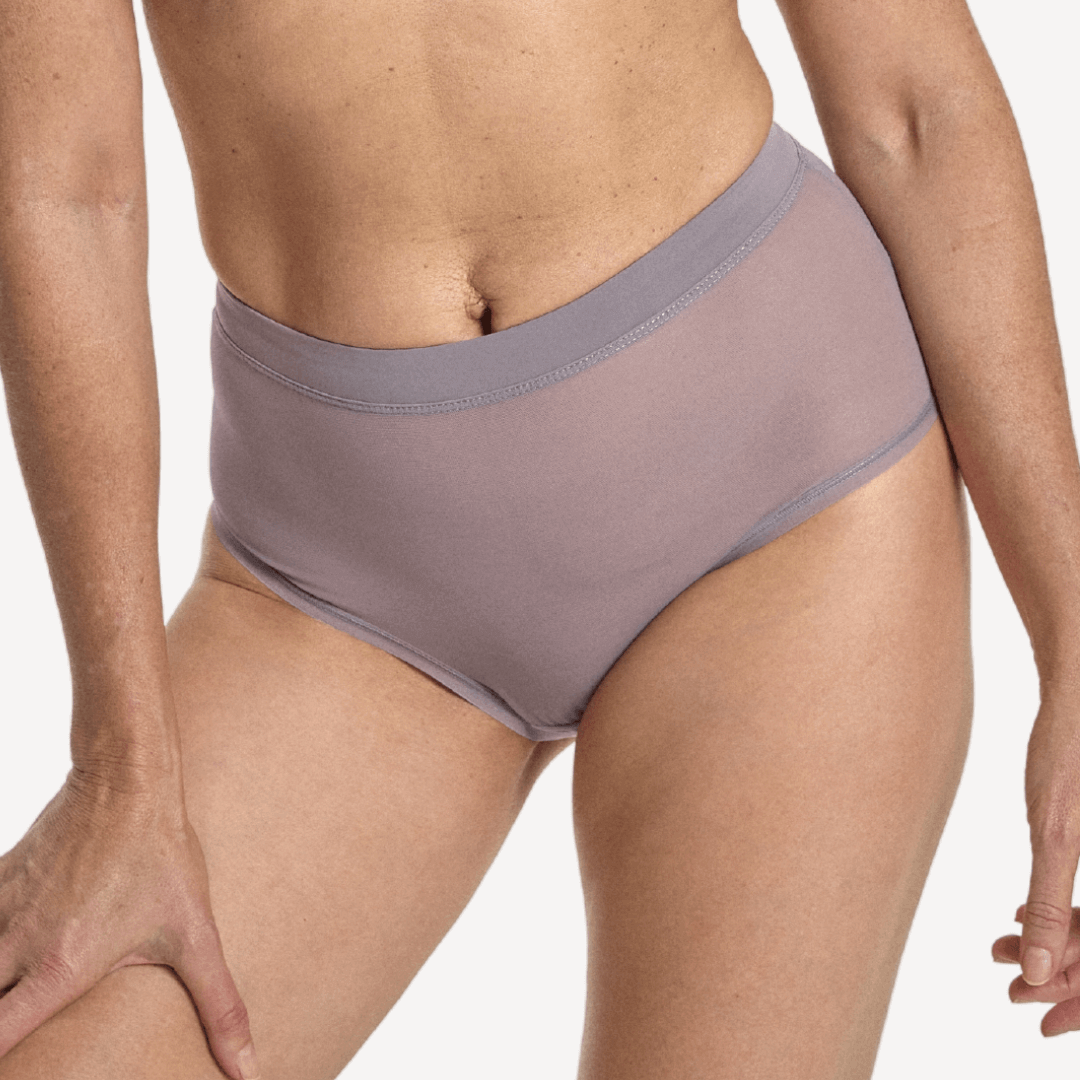 Mesh High Waist Brief - Archive 8 Mesh High Waist Brief