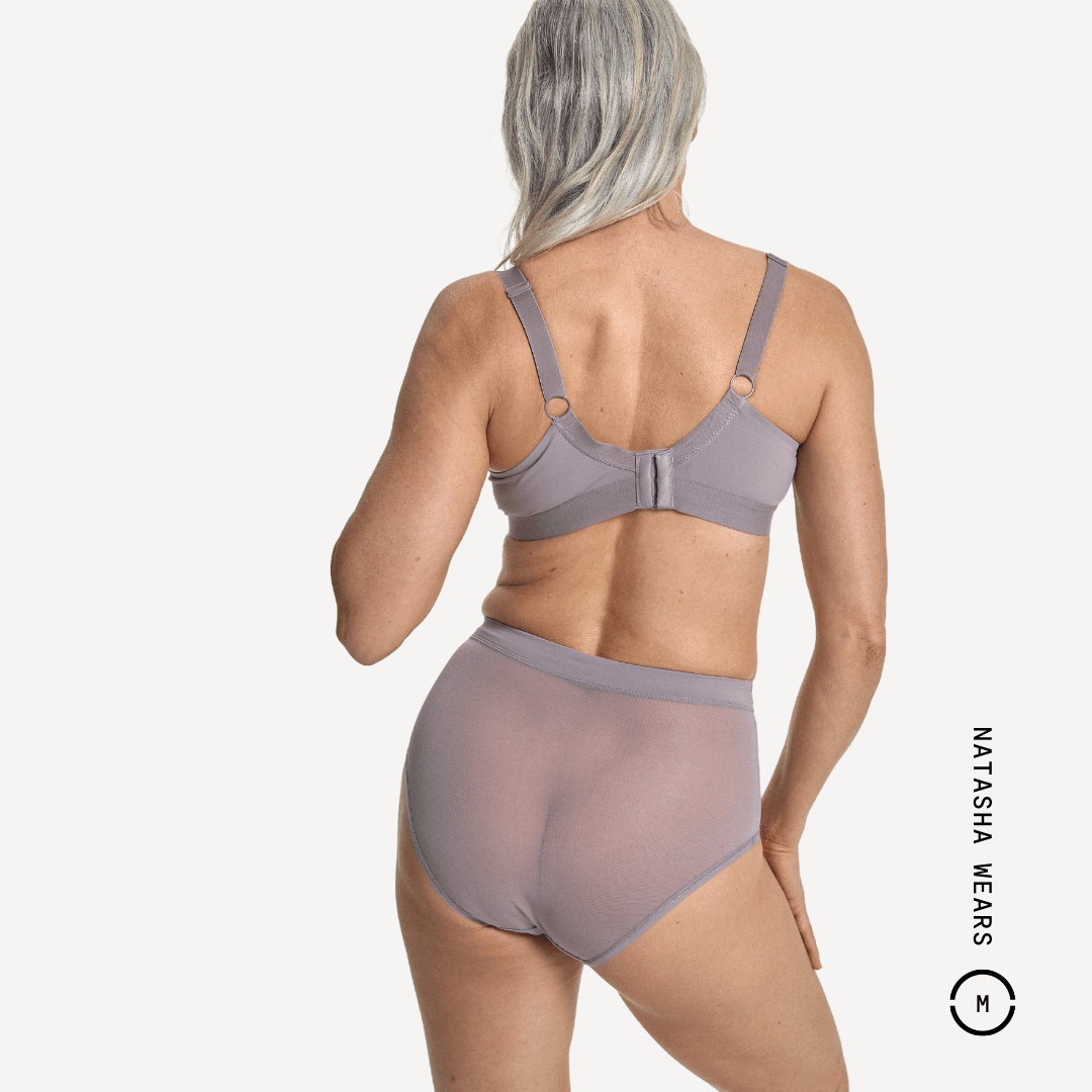 Mesh High Waist Brief - Archive 4 Mesh High Waist Brief - Archive