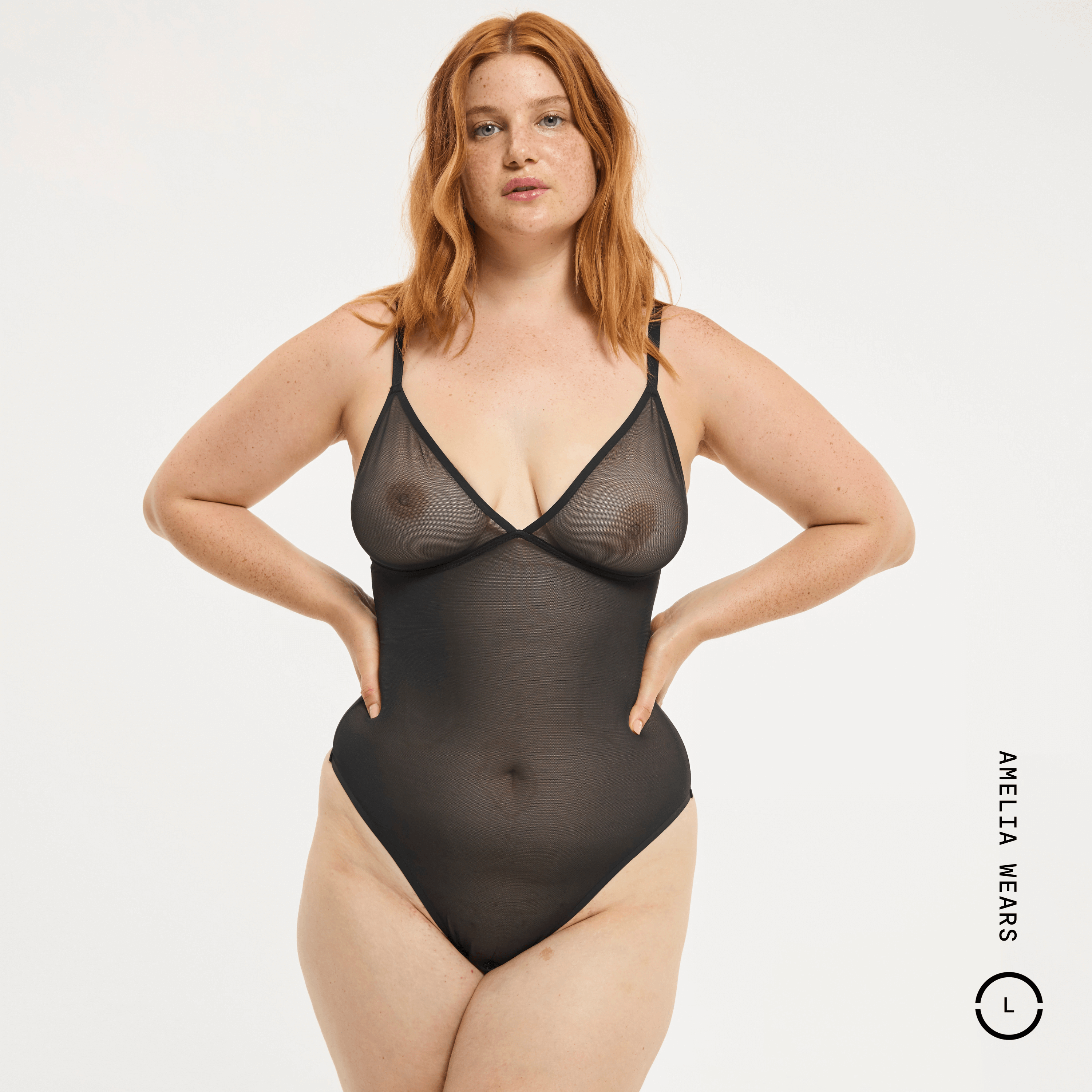 Mesh Tri Bodysuit - Archive