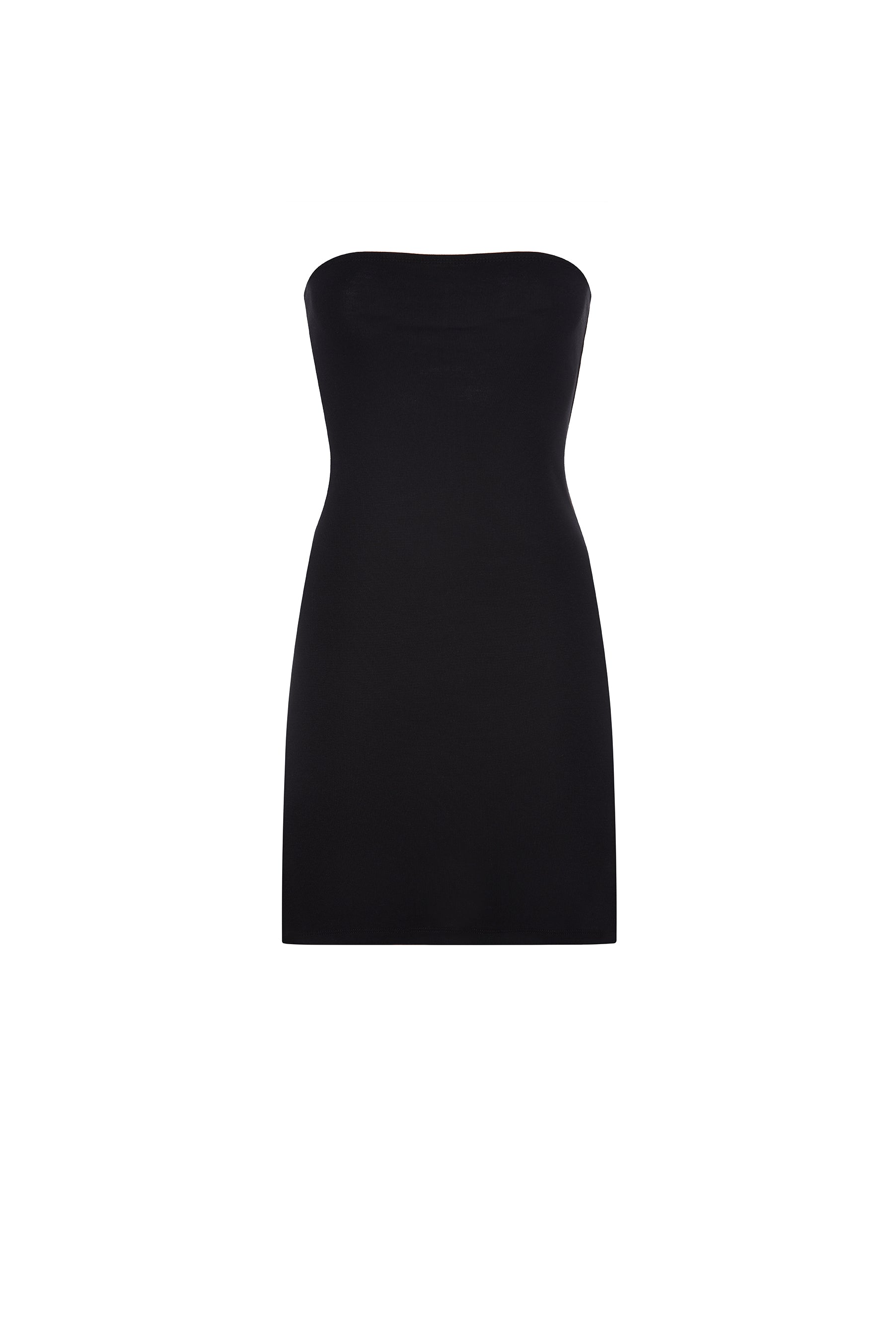 The Tube Dress: Cotton Jersey Black 3 The Tube Dress: Cotton Jersey Black