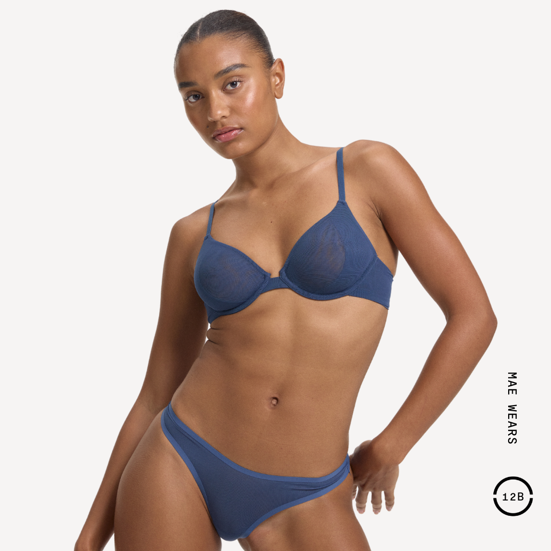 Mesh Underwire Bra - Archive