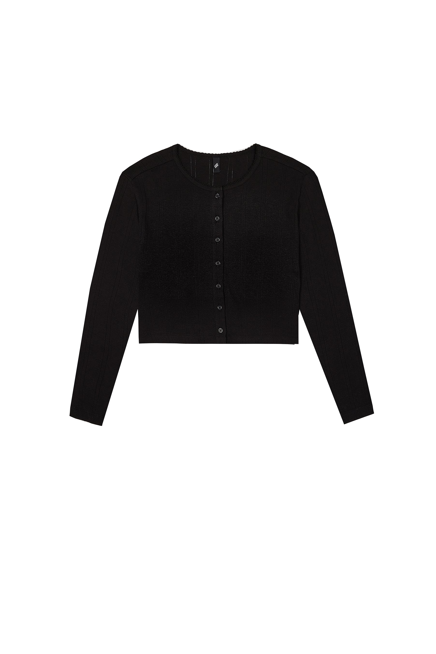 The Crop Cardi Black 3 The Crop Cardi Black