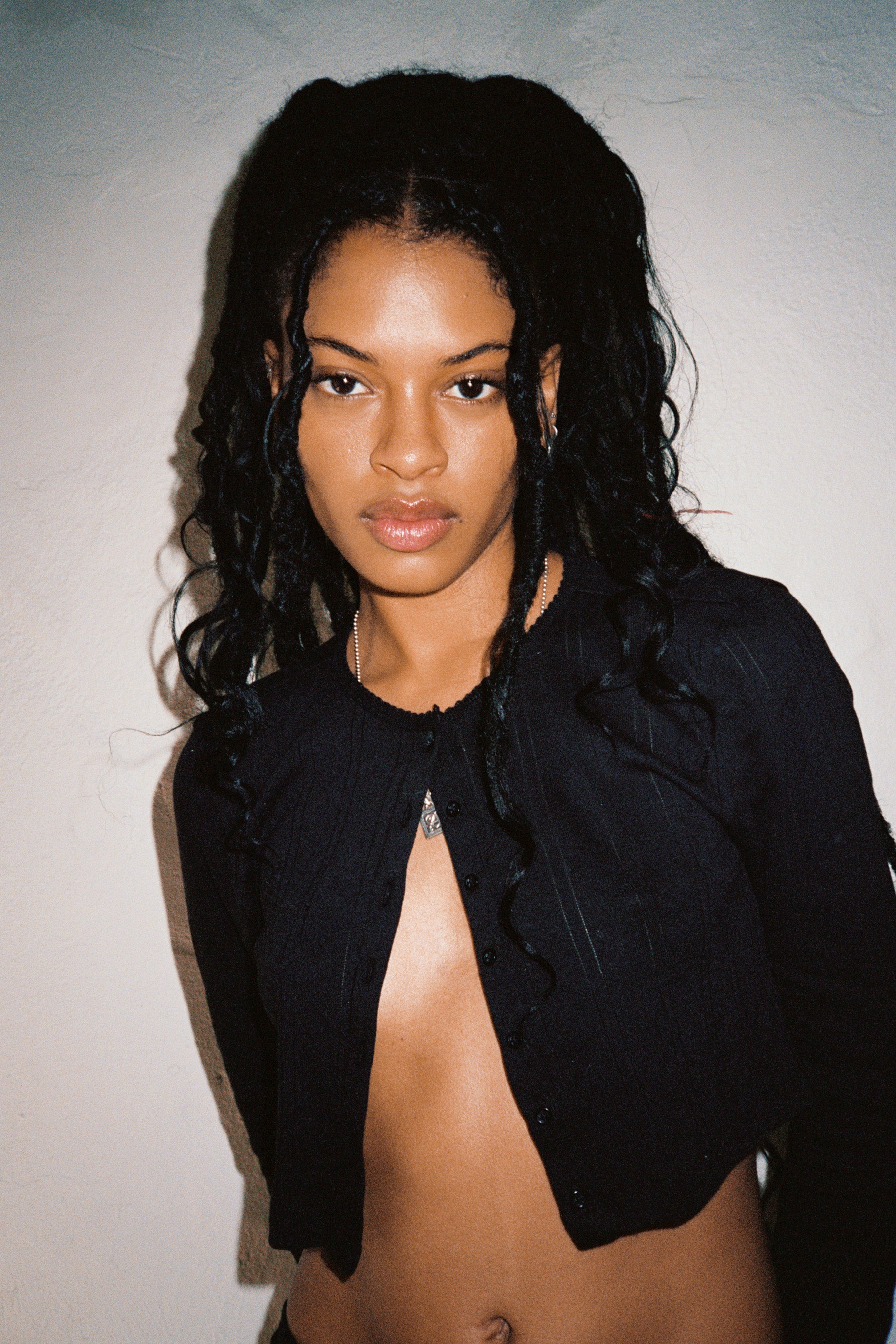 The Crop Cardi Black 4 The Crop Cardi Black