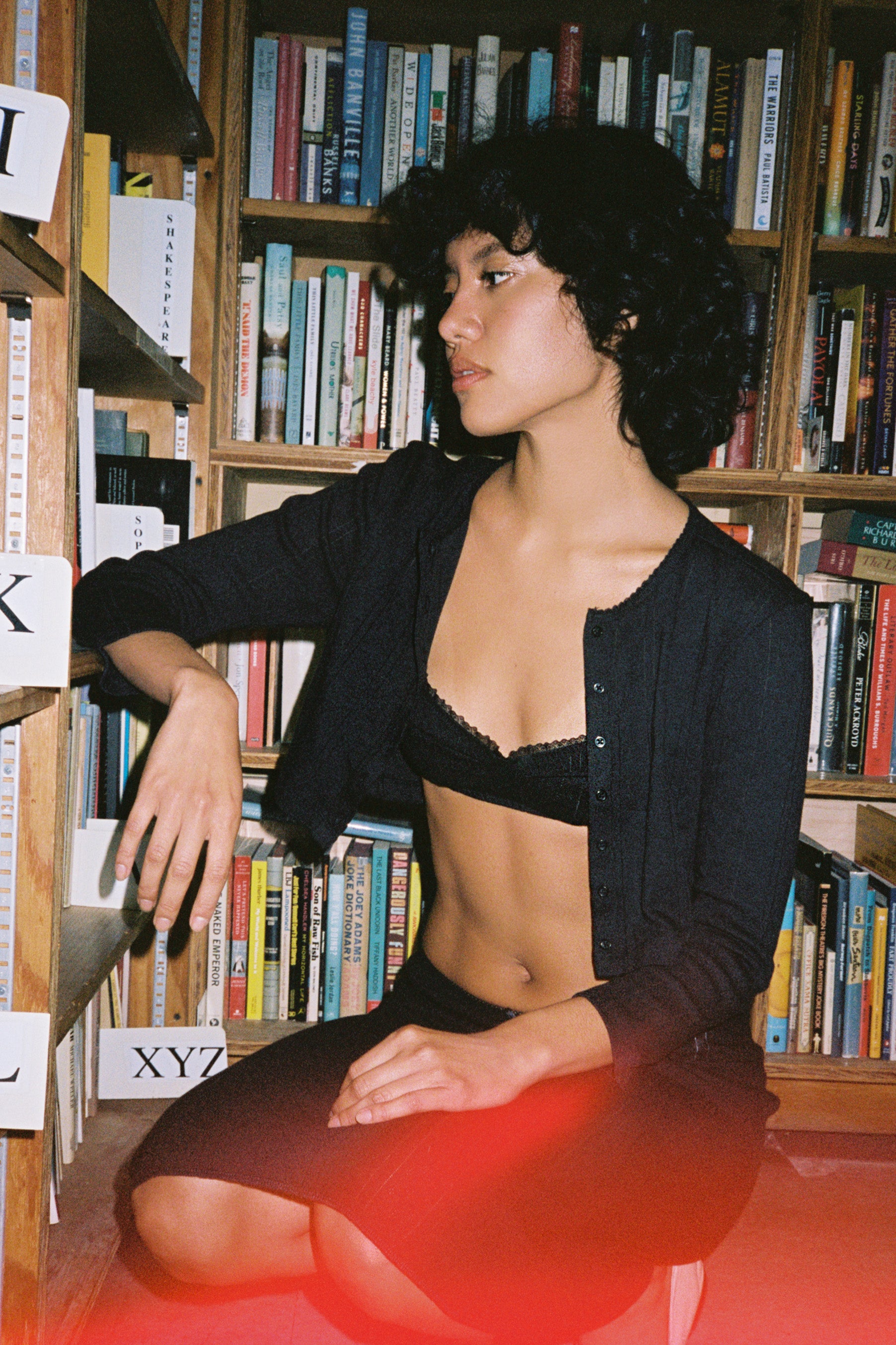 The Crop Cardi Black 5 The Crop Cardi Black