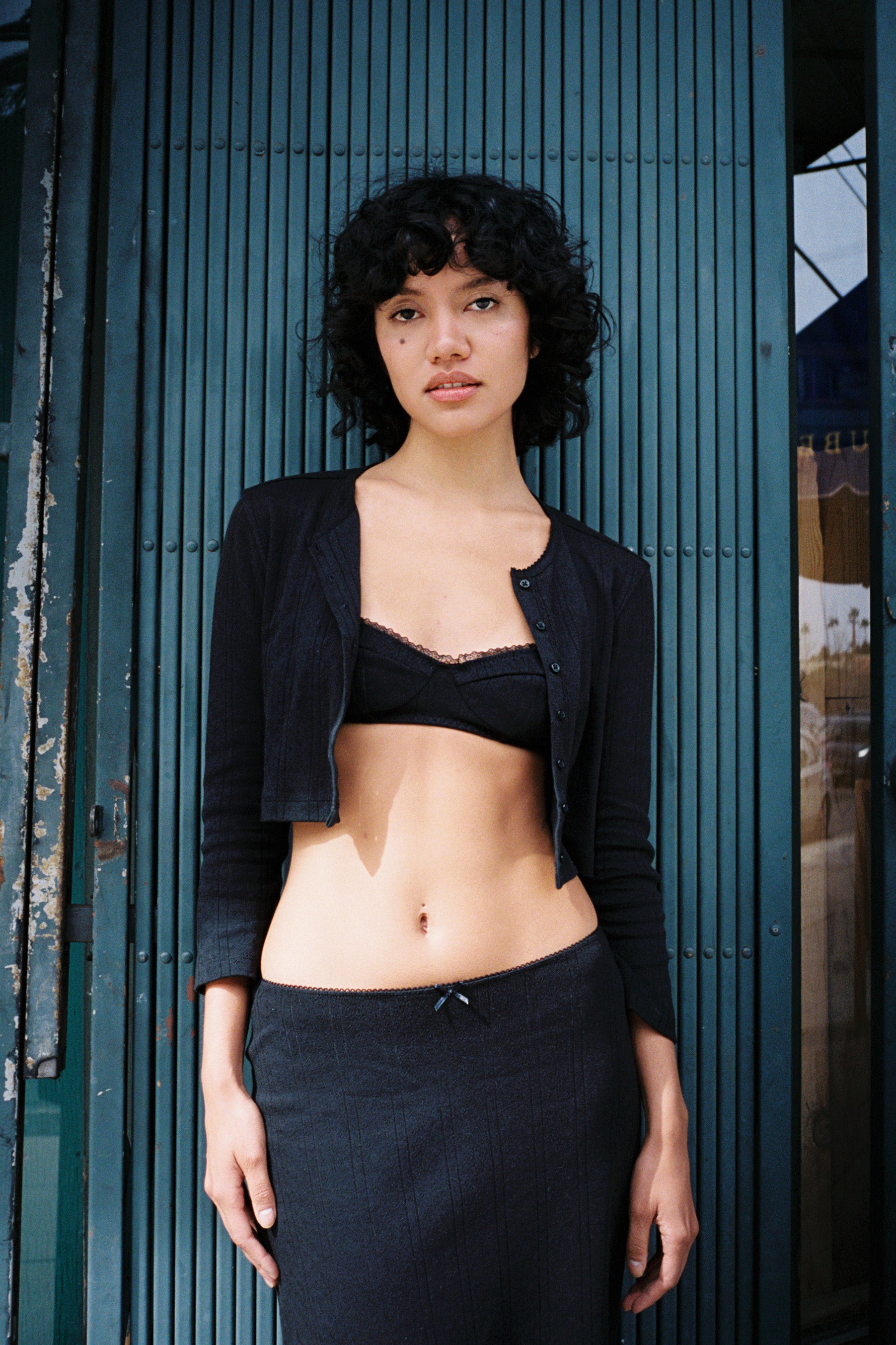 The Crop Cardi Black 6 The Crop Cardi Black