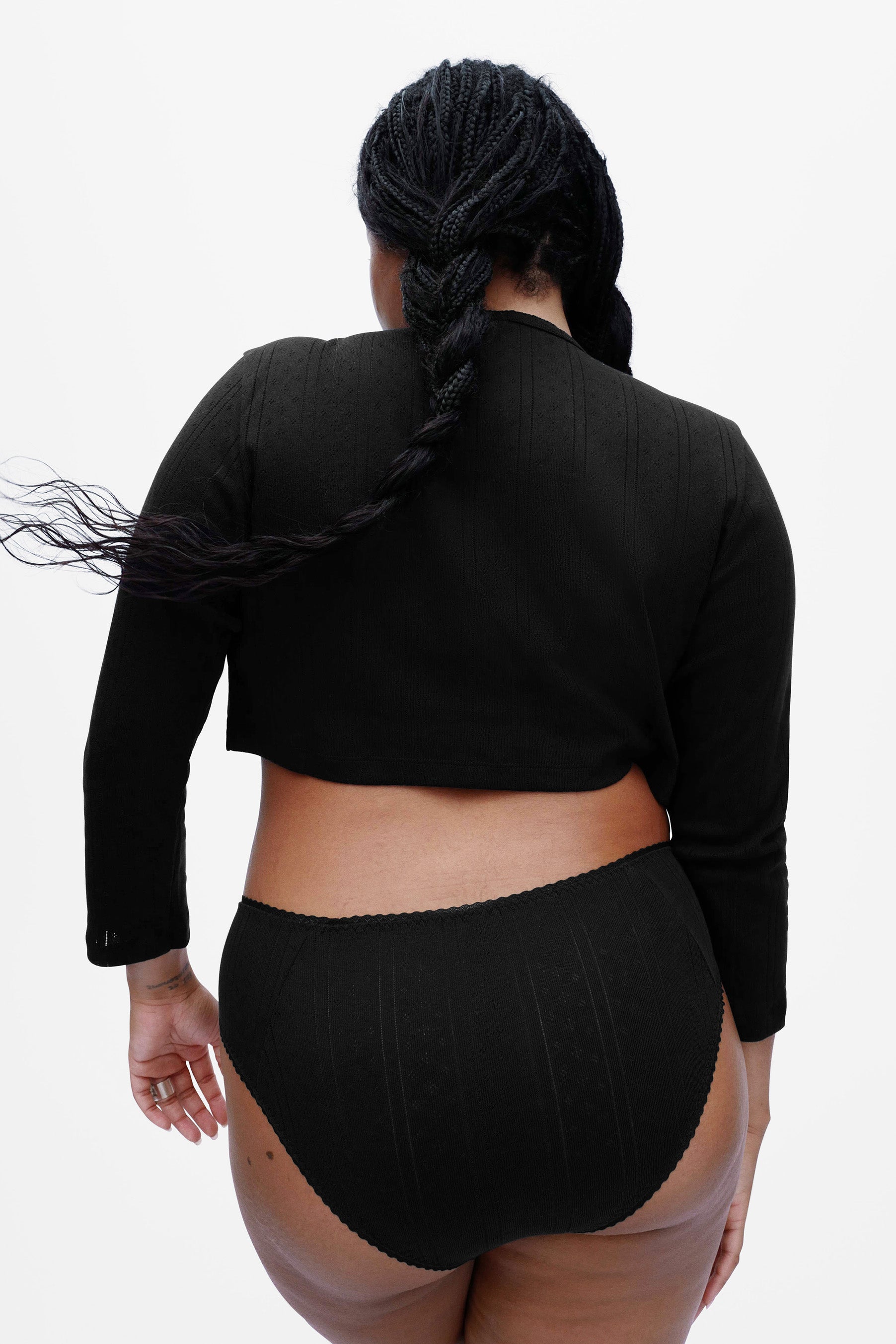 The Crop Cardi Black 10 The Crop Cardi Black